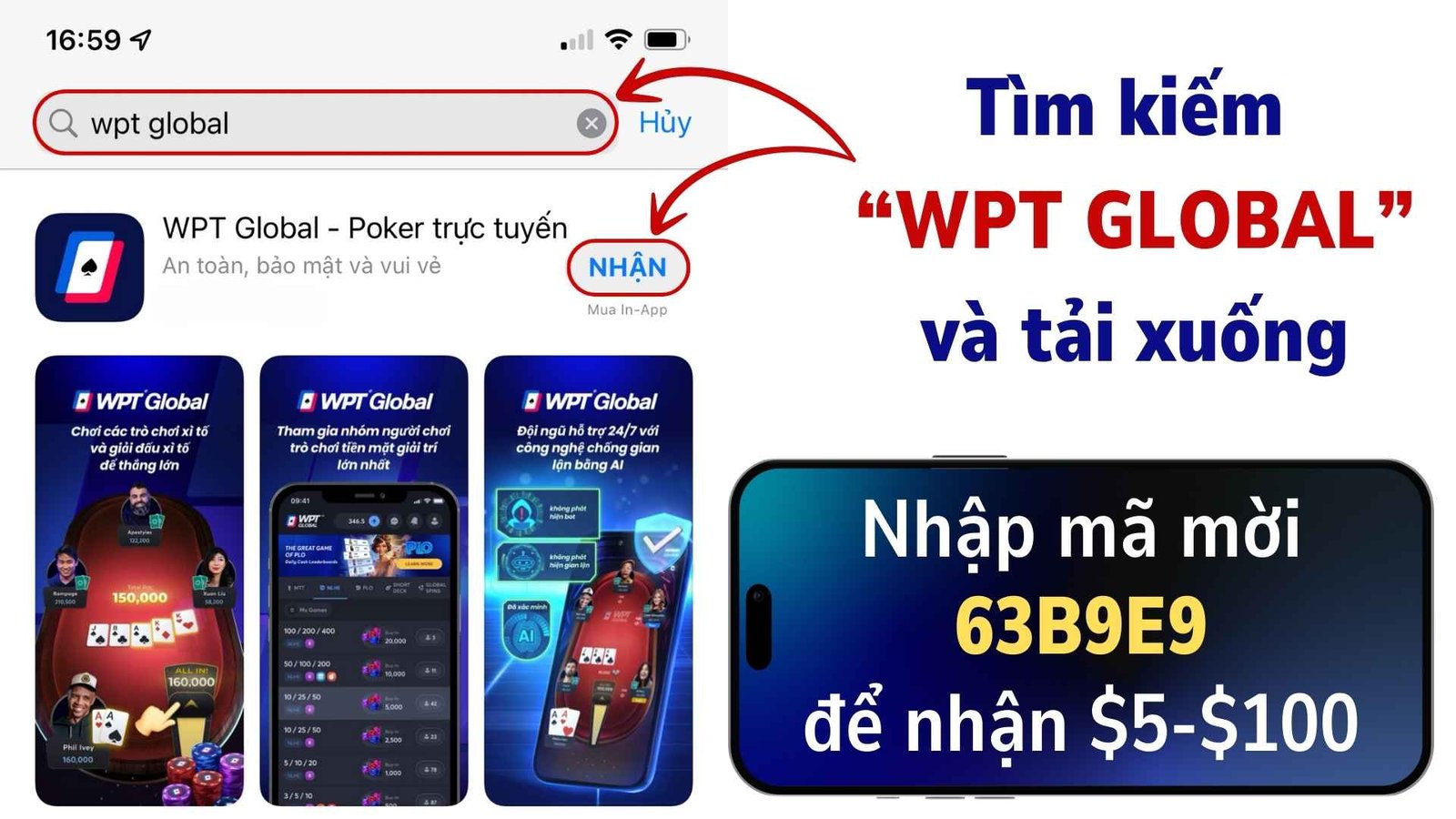 Hướng dẫn cài đặt WPT Global trên điện thoại iPhone / iOS Hướng dẫn cài đặt WPT Global trên điện thoại iPhone / iOS