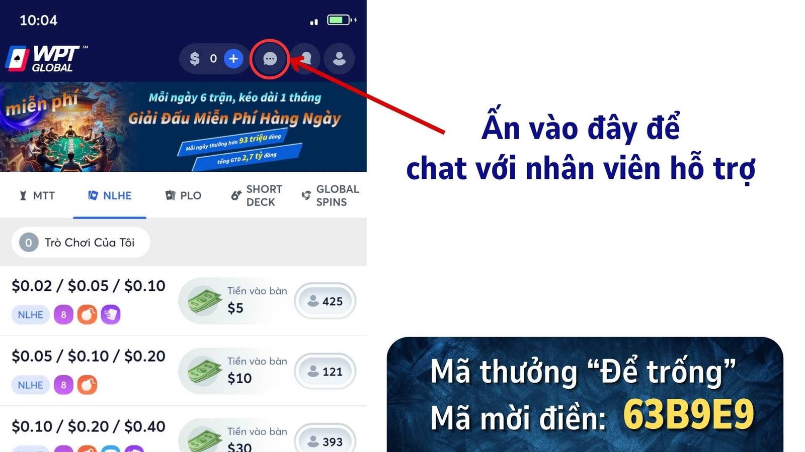 Nếu gặp khó khăn trong quá trình cài đặt, đăng ký, nạp rút WPT, liên hệ Support để được hỗ trợ Nếu gặp khó khăn trong quá trình cài đặt, đăng ký, nạp rút WPT, liên hệ Support để được hỗ trợ